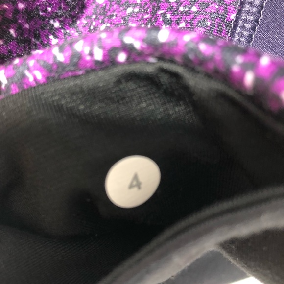 lululemon reversible cropped legging black purple - Picture 4 of 7